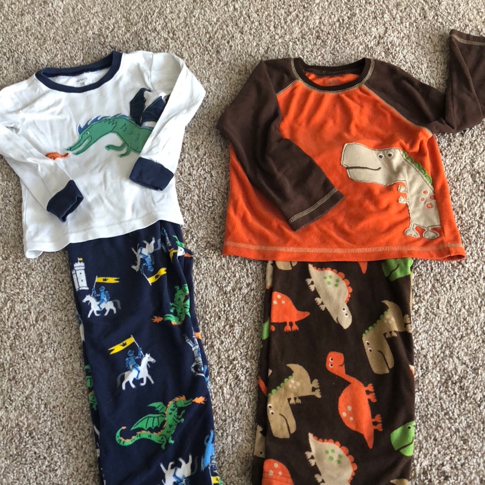 Carters fleece jammies